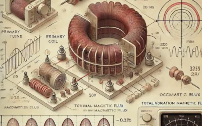 Calcul de la variation du flux magnétique