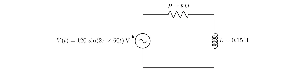 Circuit RL Série en Régime Sinusoïdal