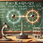 Calcul de la constante k de Coulomb