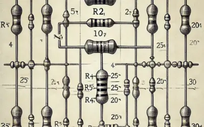 Calcul de la résistance dans un réseau électrique