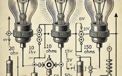 Analyse d’un Circuit en Série avec Trois Lampes