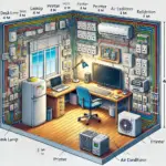 Calcul de Charge Électrique dans une Chambre